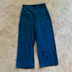 Lululemon Align super high rise wide leg crop 23”